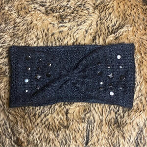 Topshop Knit Stoned Ear Warmer